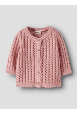 Lil' Atelier Fabiola Knit Cardigan Misty Rose