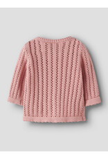 Lil' Atelier Fabiola Knit Cardigan Misty Rose