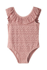 Lil' Atelier Feline Swimsuit Misty Rose