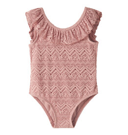 Lil' Atelier Feline Swimsuit Misty Rose