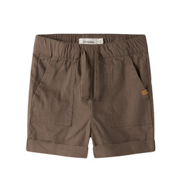 Lil' Atelier Fredrik Loose Shorts Shitake