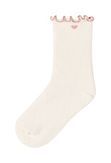 Lil' Atelier Ducia Socks Coconut Milk Misty Rose