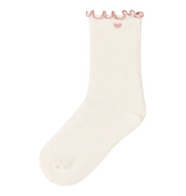 Lil' Atelier Ducia Socks Coconut Milk Misty Rose