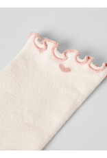 Lil' Atelier Ducia Socks Coconut Milk Misty Rose