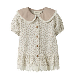 Lil' Atelier Jola Loose Shirt Coconut Milk