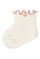 Lil' Atelier Ducia Socks baby Coconut Milk Misty Rose