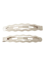 Lil' Atelier Faja 2Pack Hairclips Oxford Tan