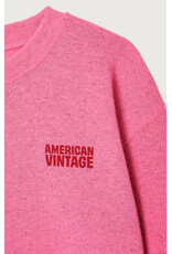 American Vintage Evona Sweater Framboisine Surteint