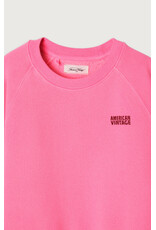 American Vintage Izubird Sweater Rose Fluo