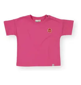Goldie + Ace Essential Logo T-Shirt Pink