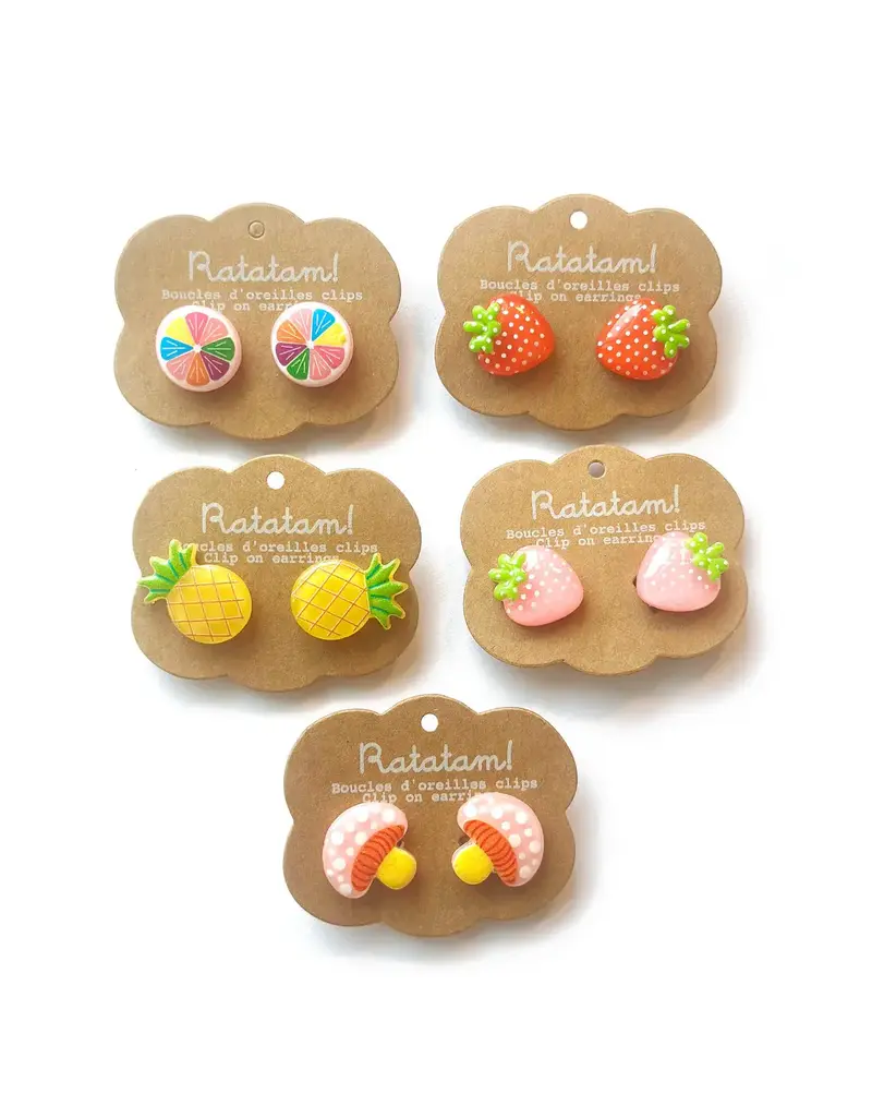 Ratatam Pair of earrings fruits