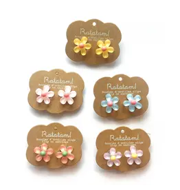 Ratatam Pair of earrings flowers