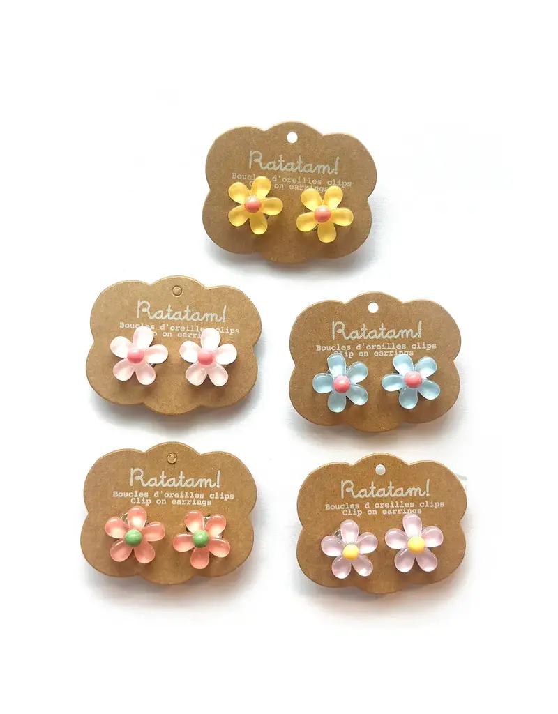 Ratatam Pair of earrings flowers