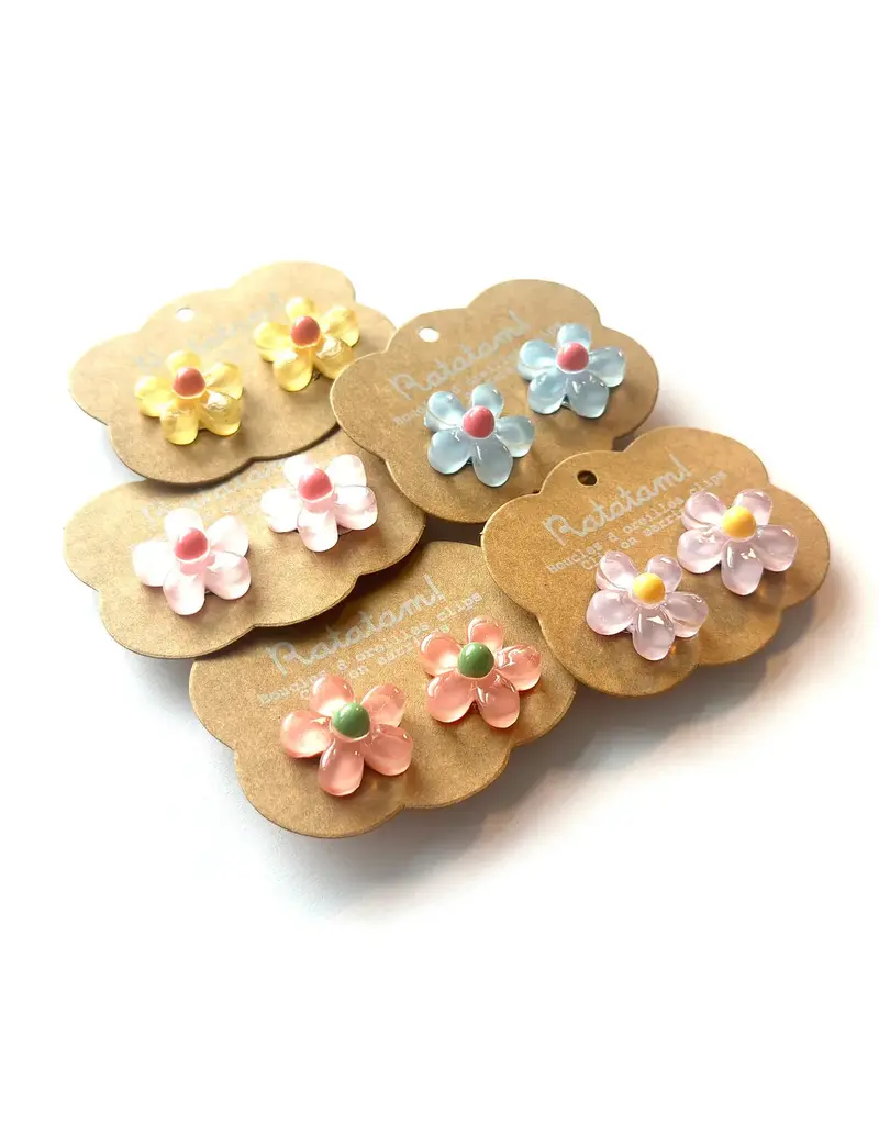 Ratatam Pair of earrings flowers
