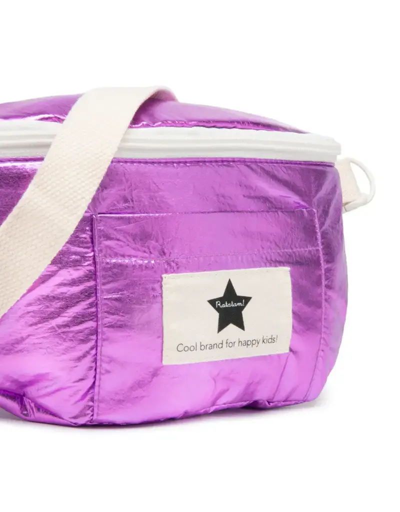 Ratatam Metallic Fanny Bag purple