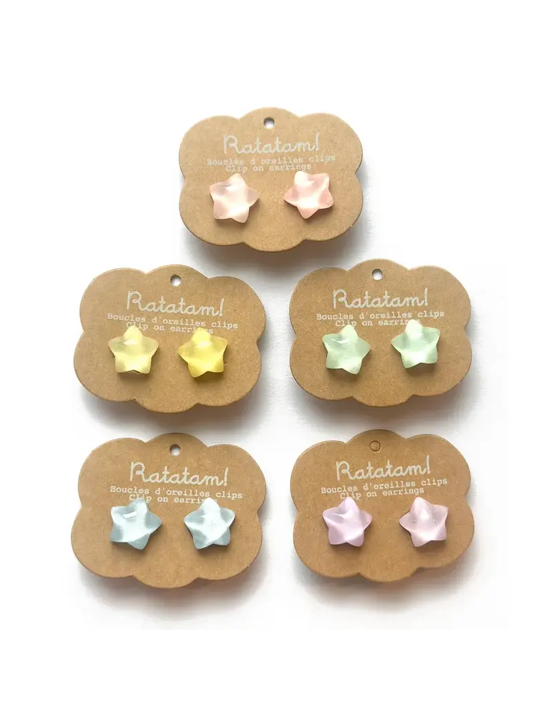 Ratatam pair of earrings stars