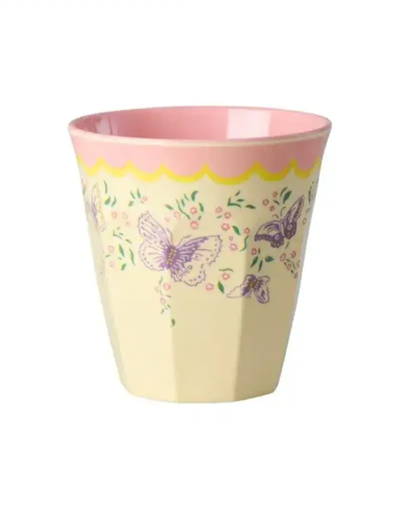 Rice Melamine Cup with Spread Your Wings Print