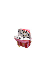 Sticky Lemon Backpack Medium Lemon Tree Stripes Red Apple Rosebay Pink