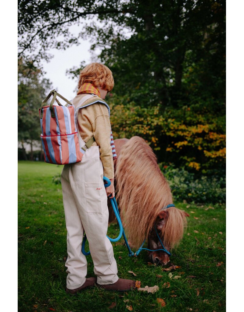 Sticky Lemon Backpack Medium Lemon Tree Stripes Cloud Blue Maple Whirl