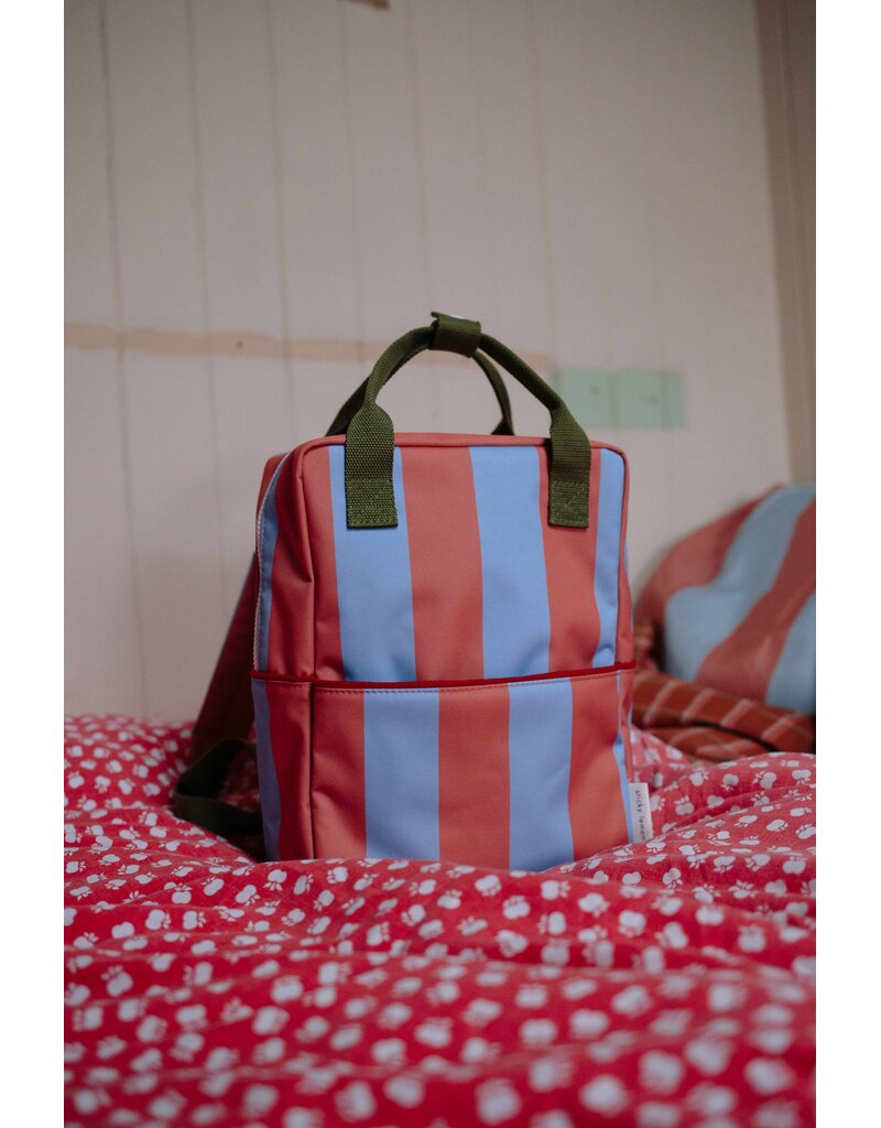 Sticky Lemon Backpack Medium Lemon Tree Stripes Cloud Blue Maple Whirl