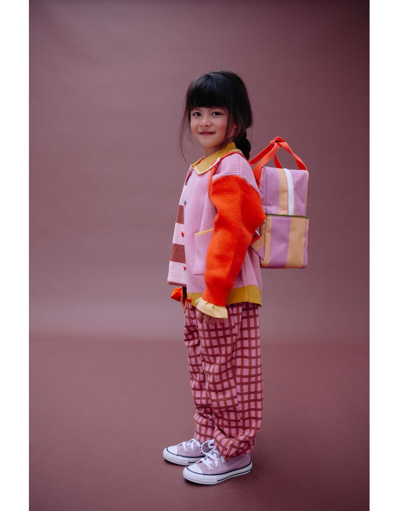 Sticky Lemon Backpack Small Lemon Tree Stripes Rosebay Pink Apple Juice