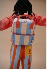 Sticky Lemon Backpack Small Lemon Tree Stripes Cloud Blue Twiggy Beige