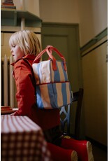 Sticky Lemon Backpack Small Lemon Tree Stripes Cloud Blue Twiggy Beige