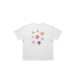 Salty Stitch Salty Seastar Tee Off White