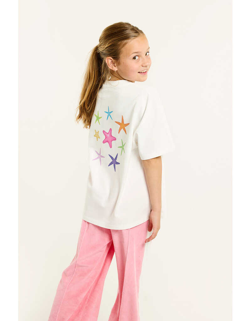 Salty Stitch Salty Seastar Tee Off White
