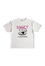 Salty Stitch Salty Pearl Tee Off White