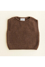 Hvid Harvey Vest Mocha