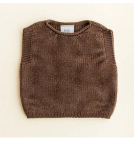Hvid Harvey Vest Mocha
