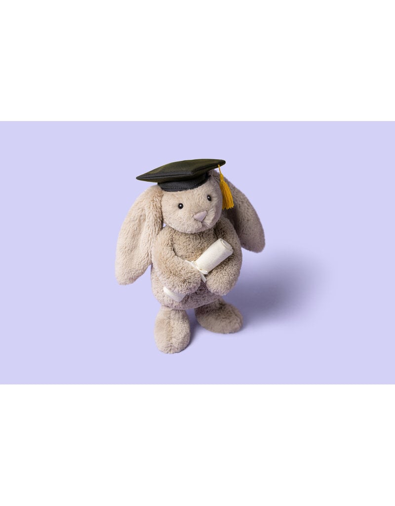 Jellycat Bashful Bunny Graduation Outfit