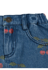 Konges Sløjd Magot Printed Skirt Ma Grande Cerise Denim