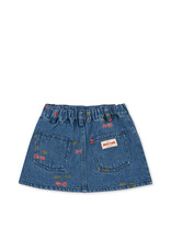 Konges Sløjd Magot Printed Skirt Ma Grande Cerise Denim