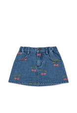 Konges Sløjd Magot Printed Skirt Ma Grande Cerise Denim