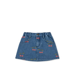 Konges Sløjd Magot Printed Skirt Ma Grande Cerise Denim
