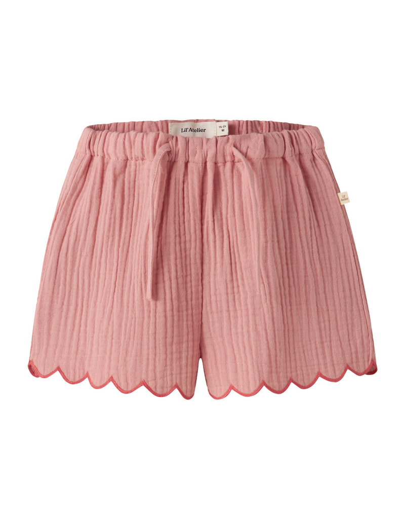 Lil' Atelier Hiba Shorts Rose Tan