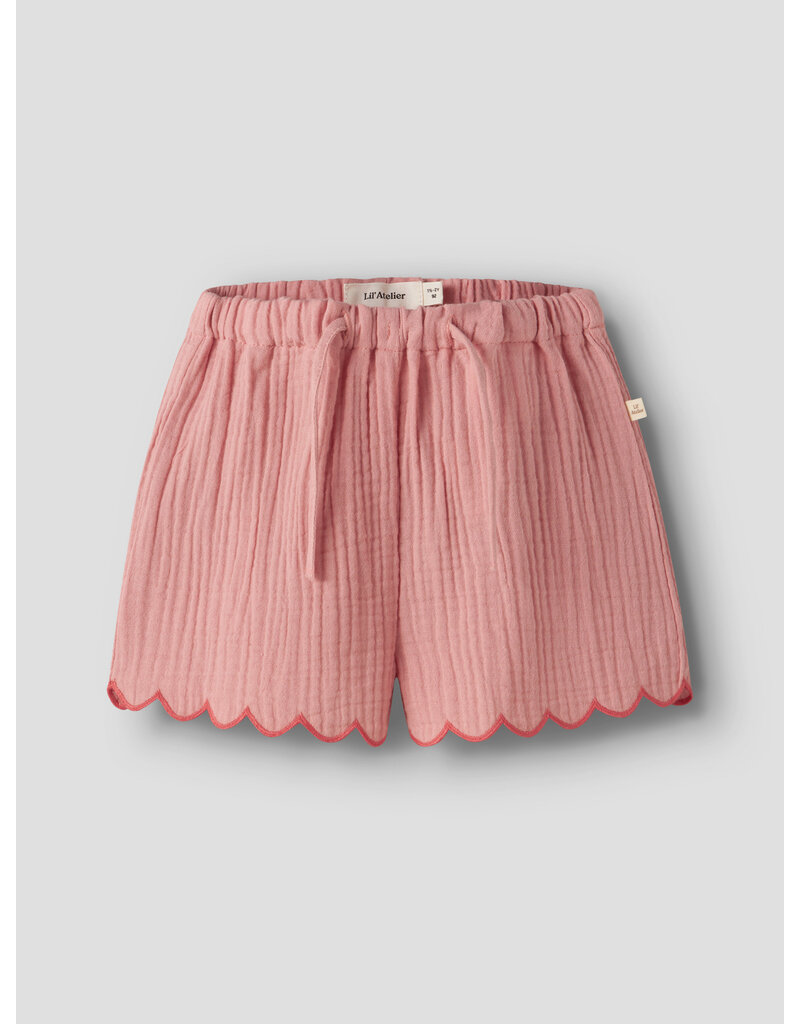 Lil' Atelier Hiba Shorts Rose Tan