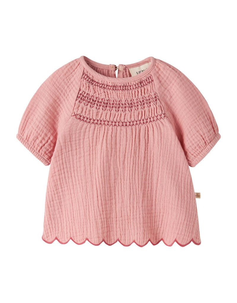 Lil' Atelier Hiba Loose Top Rose Tan