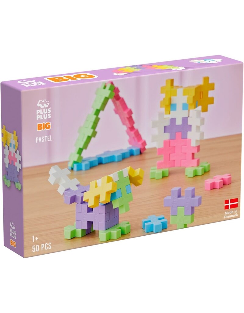 Plus Plus Pastel Big 50 Stuks