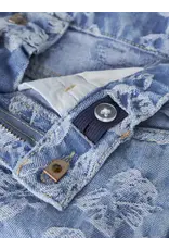 name it Rose  Jacq Long Shorts Light Denim Blue