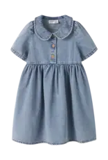 name it Poppy Denim Dress Medium Blue