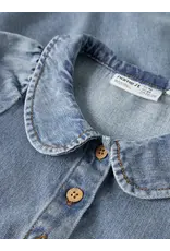 name it Poppy Denim Dress Medium Blue