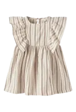 name it Himali Dress Almond Milk Brown Lentil