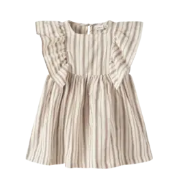 name it Himali Dress Almond Milk Brown Lentil