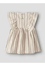 name it Himali Dress Almond Milk Brown Lentil