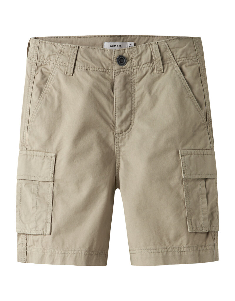 name it Ryan Striaght Cargo shorts Aluminium