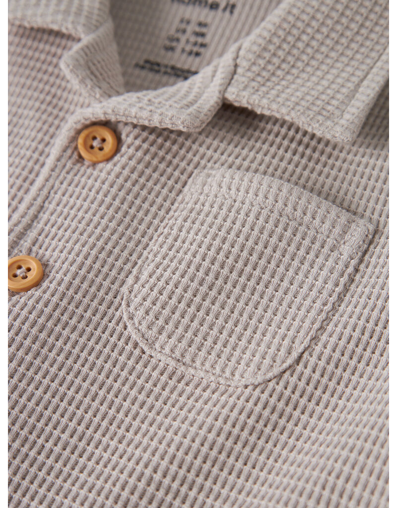 name it Husk Shirt Chateau Gray
