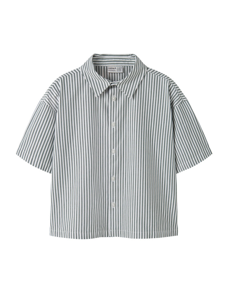 name it Herni Overshirt Garden Topiary Urban Red